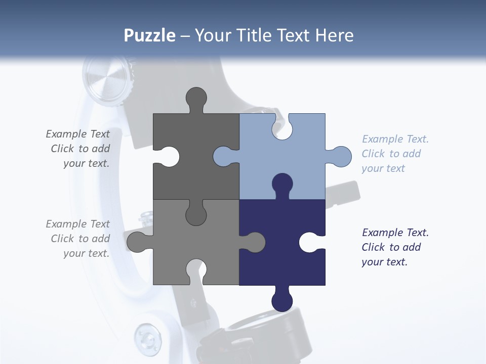 Analyzing Background White PowerPoint Template