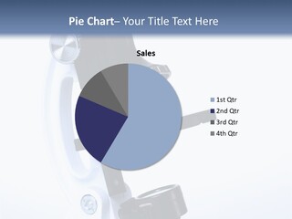 Analyzing Background White PowerPoint Template