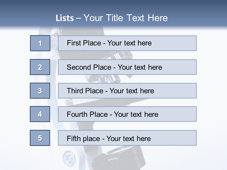 Analyzing Background White PowerPoint Template