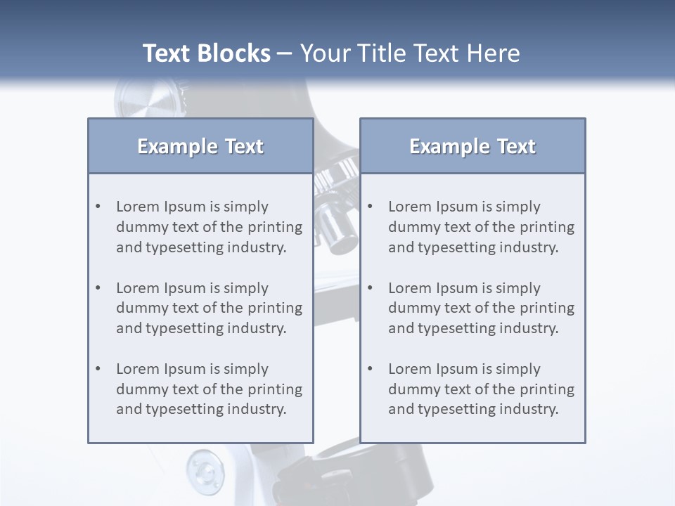 Analyzing Background White PowerPoint Template