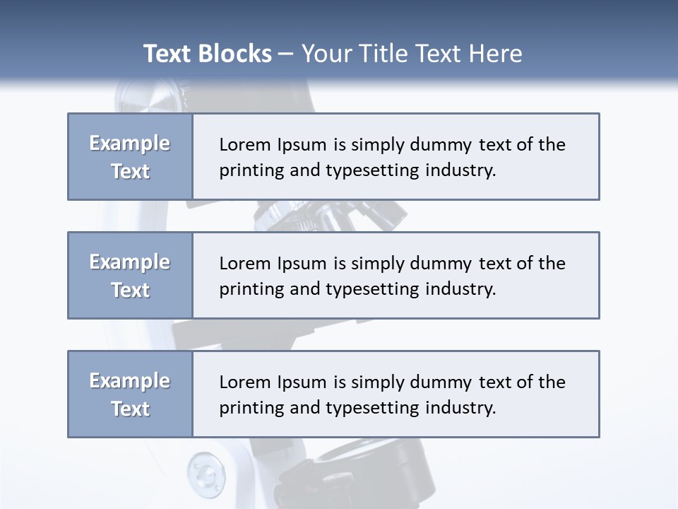Analyzing Background White PowerPoint Template