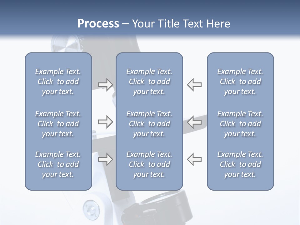 Analyzing Background White PowerPoint Template