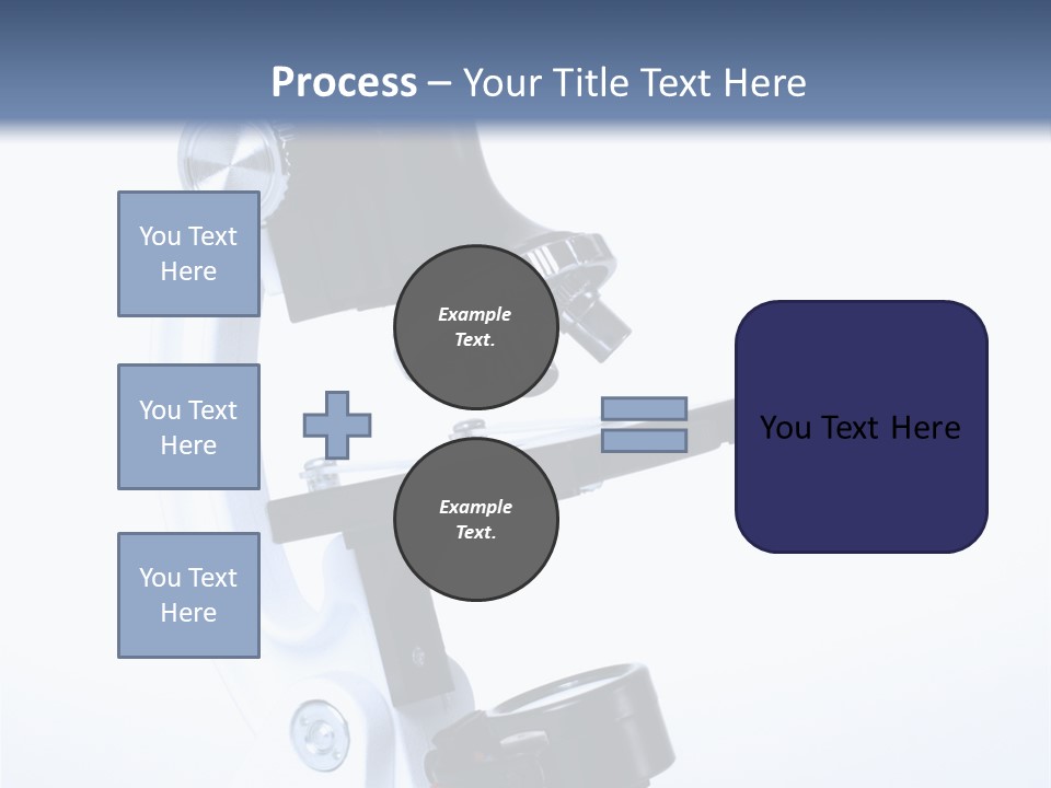Analyzing Background White PowerPoint Template