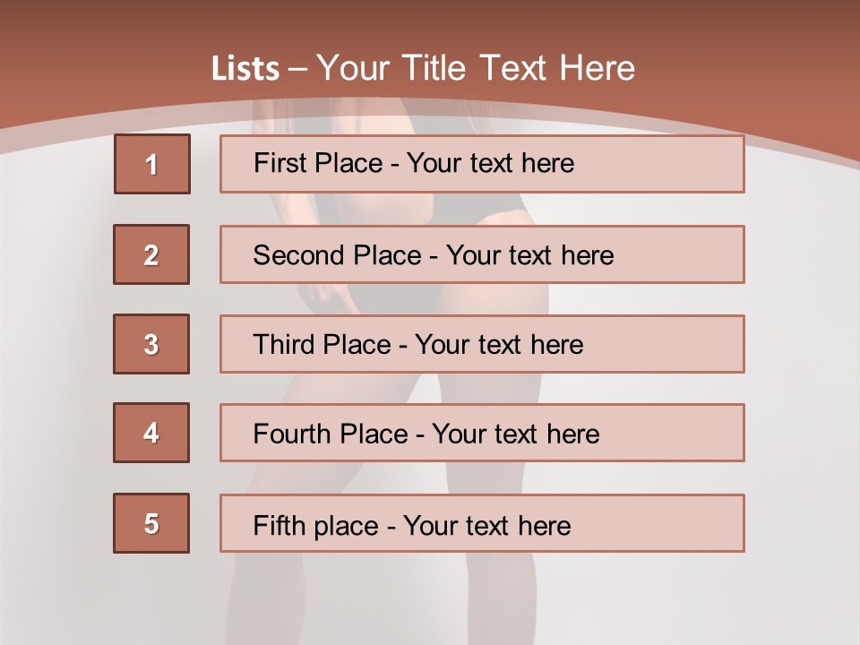 Style Shot Female PowerPoint Template