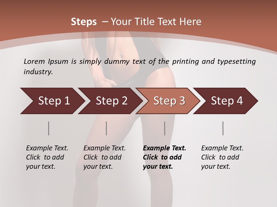 Style Shot Female PowerPoint Template