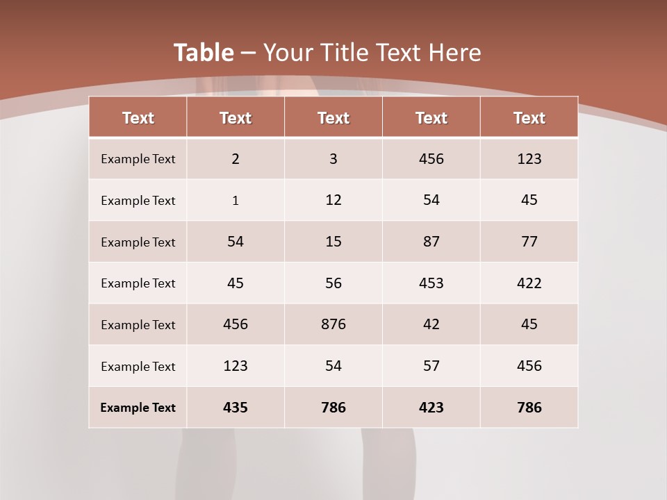 Style Shot Female PowerPoint Template