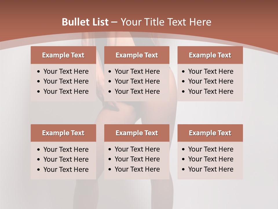 Style Shot Female PowerPoint Template