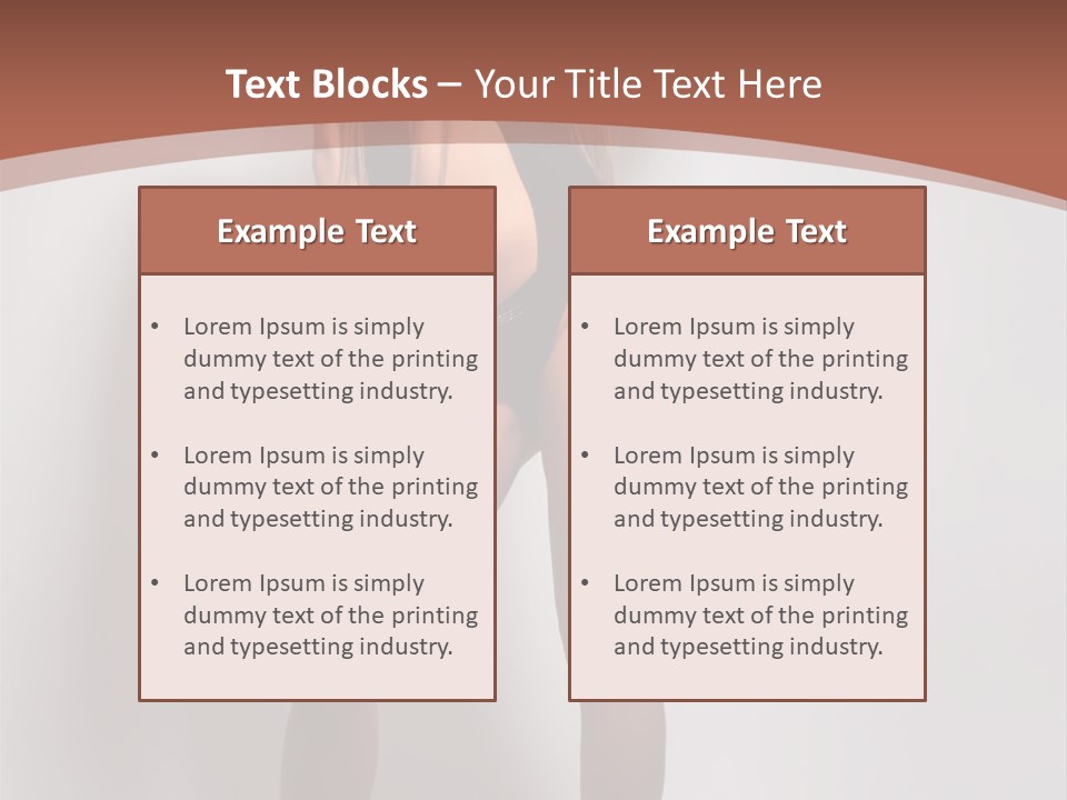 Style Shot Female PowerPoint Template