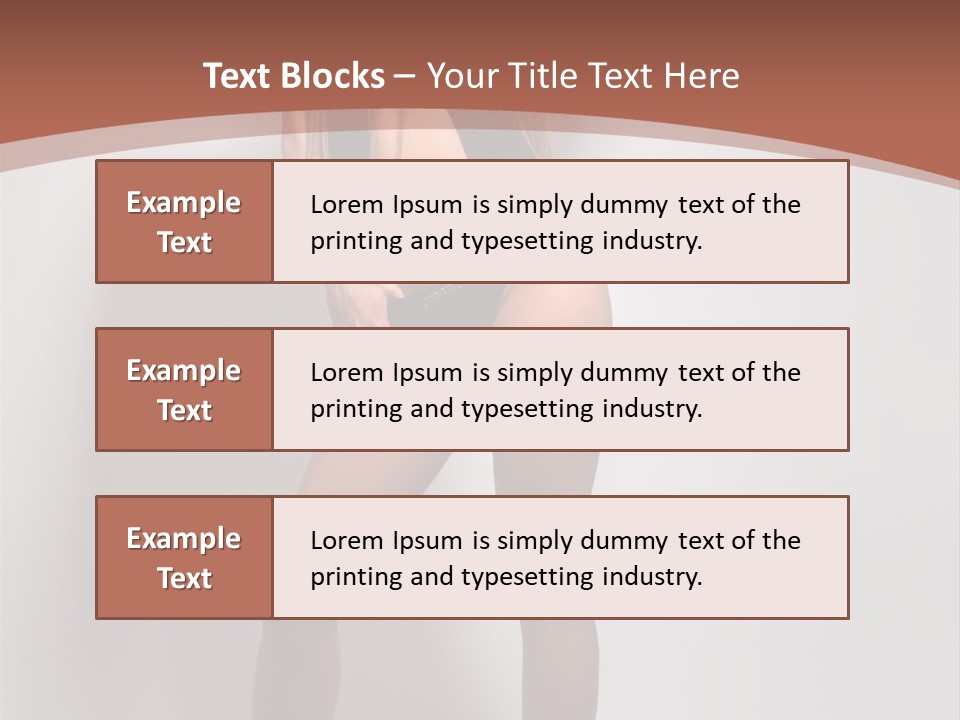 Style Shot Female PowerPoint Template