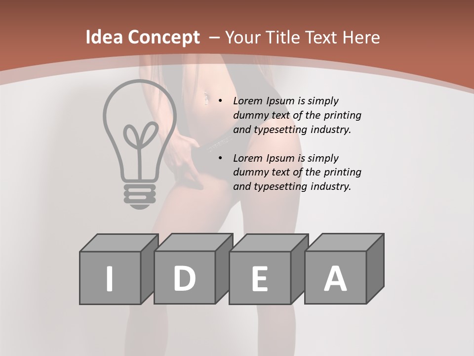 Style Shot Female PowerPoint Template