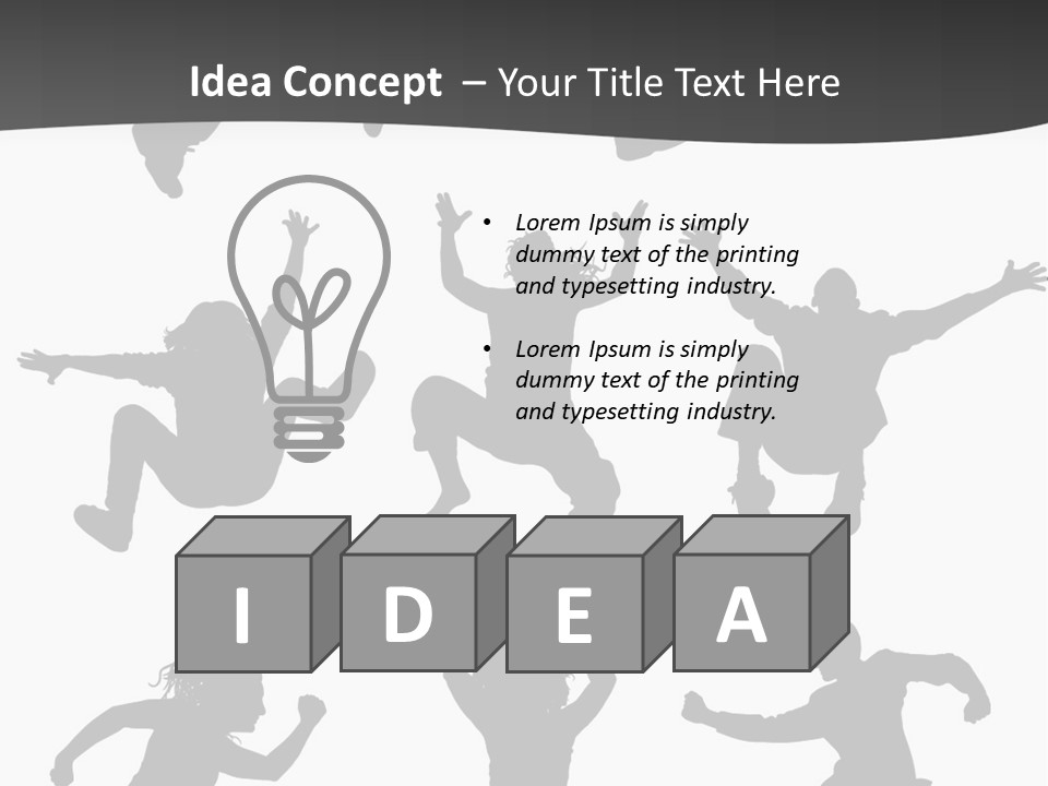 Dare Tracing Brainstorm PowerPoint Template