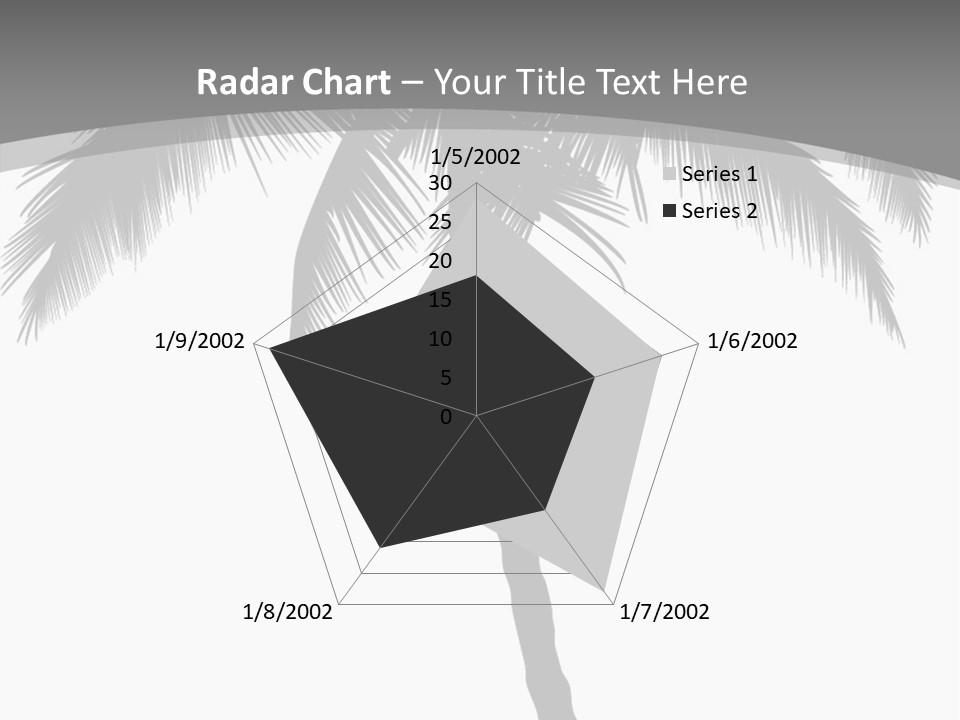 Grunge Floral Decorative PowerPoint Template