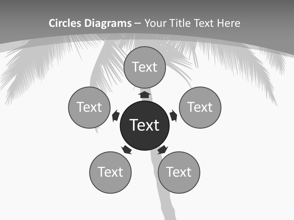 Grunge Floral Decorative PowerPoint Template