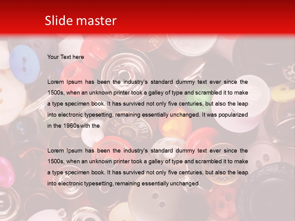 Fashion Image Circle PowerPoint Template