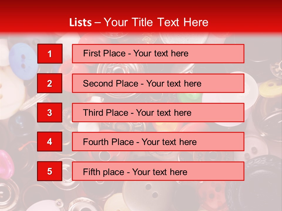 Fashion Image Circle PowerPoint Template