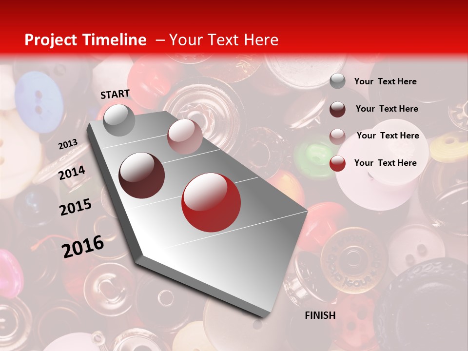 Fashion Image Circle PowerPoint Template