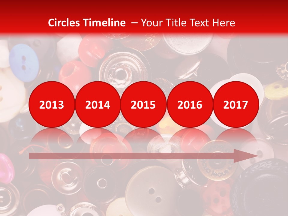 Fashion Image Circle PowerPoint Template