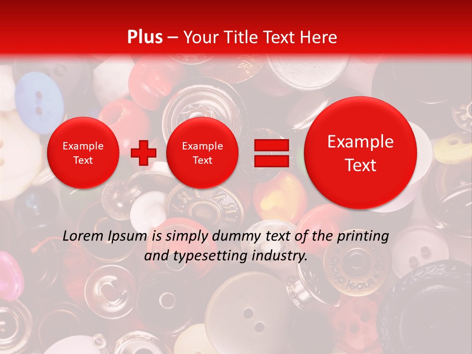 Fashion Image Circle PowerPoint Template