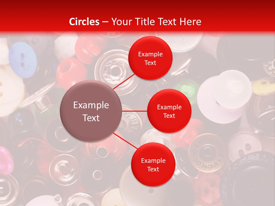 Fashion Image Circle PowerPoint Template