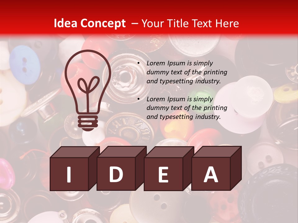 Fashion Image Circle PowerPoint Template