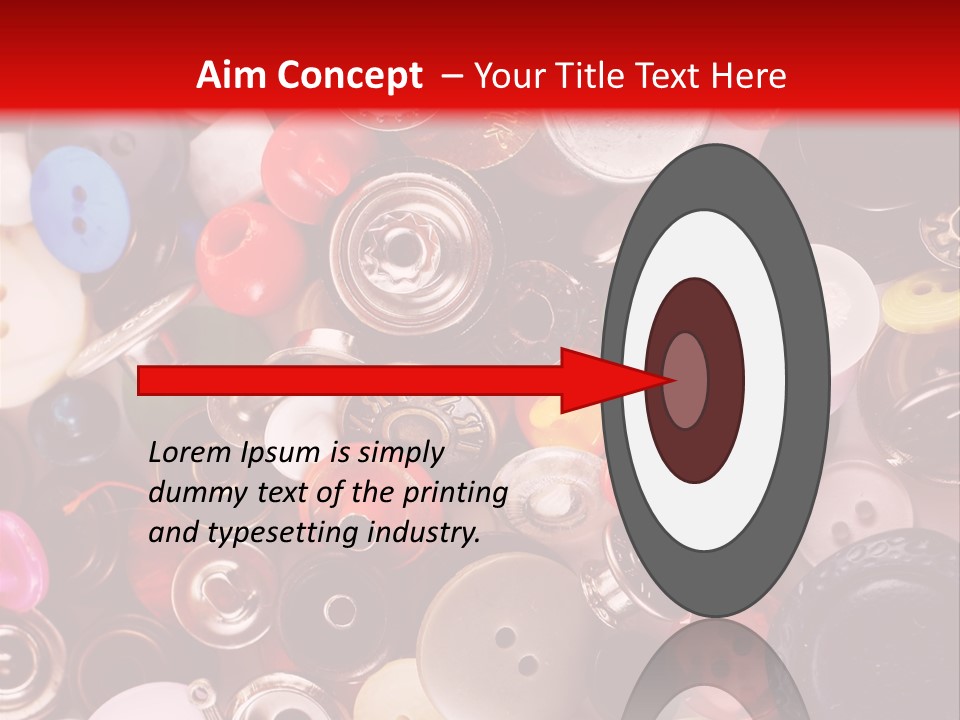 Fashion Image Circle PowerPoint Template