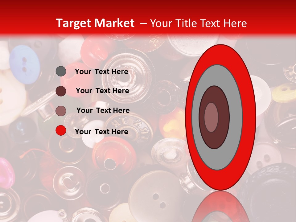 Fashion Image Circle PowerPoint Template