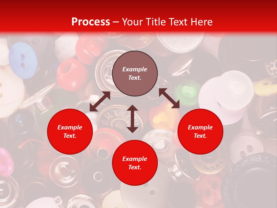 Fashion Image Circle PowerPoint Template