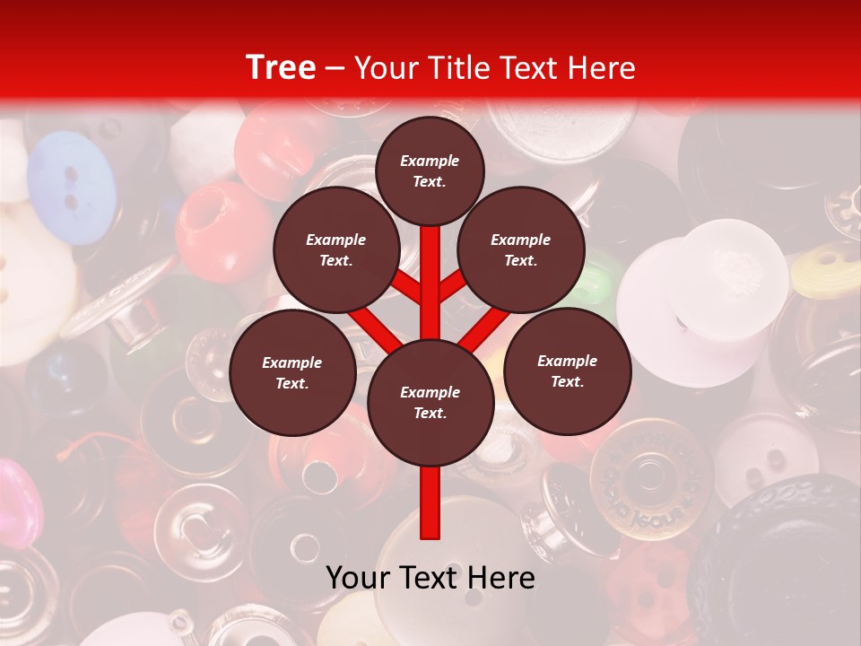 Fashion Image Circle PowerPoint Template