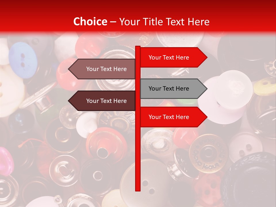 Fashion Image Circle PowerPoint Template