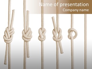 Thread String Together PowerPoint Template