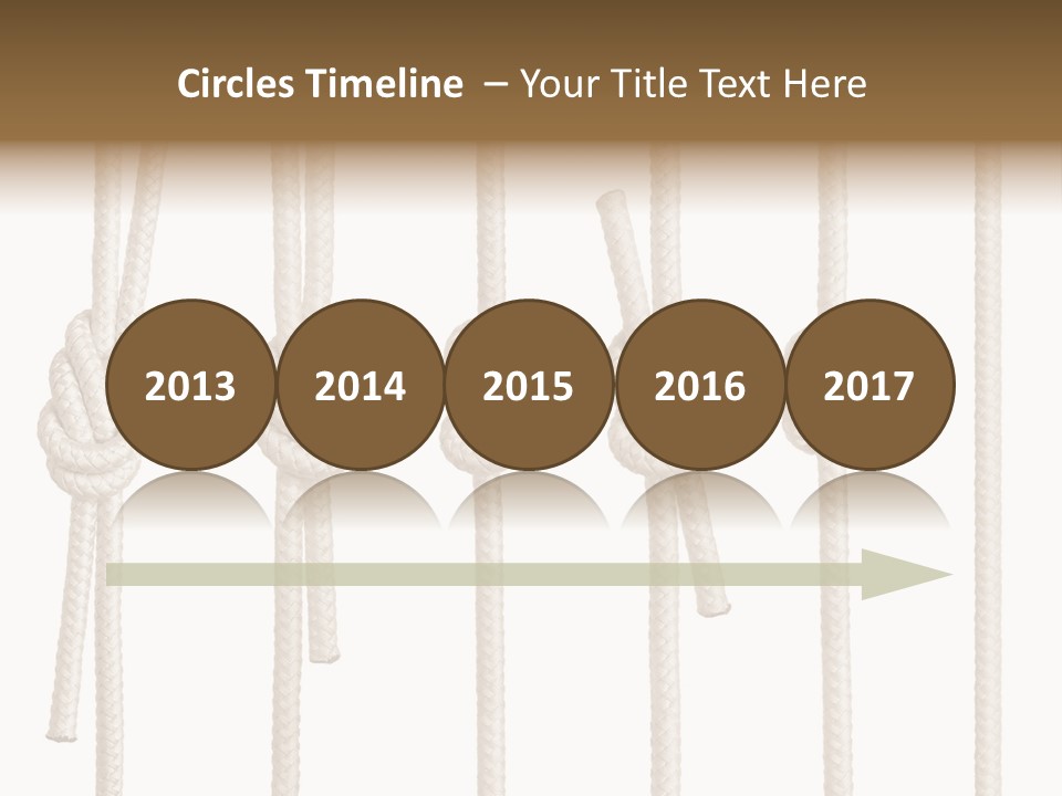 Thread String Together PowerPoint Template