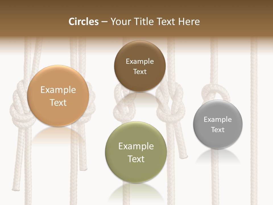 Thread String Together PowerPoint Template