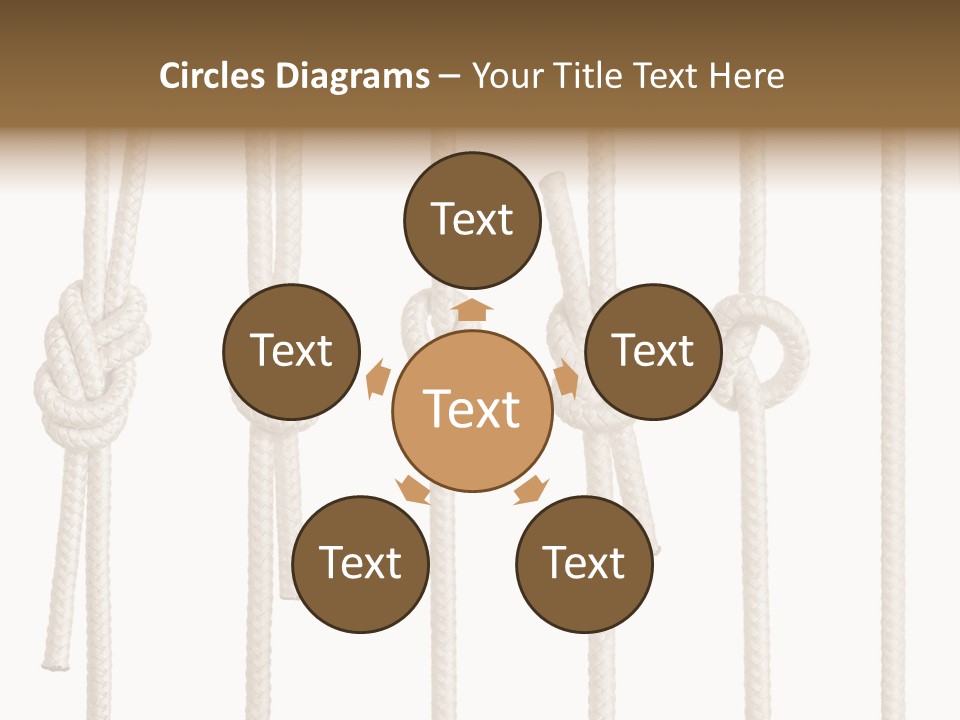Thread String Together PowerPoint Template