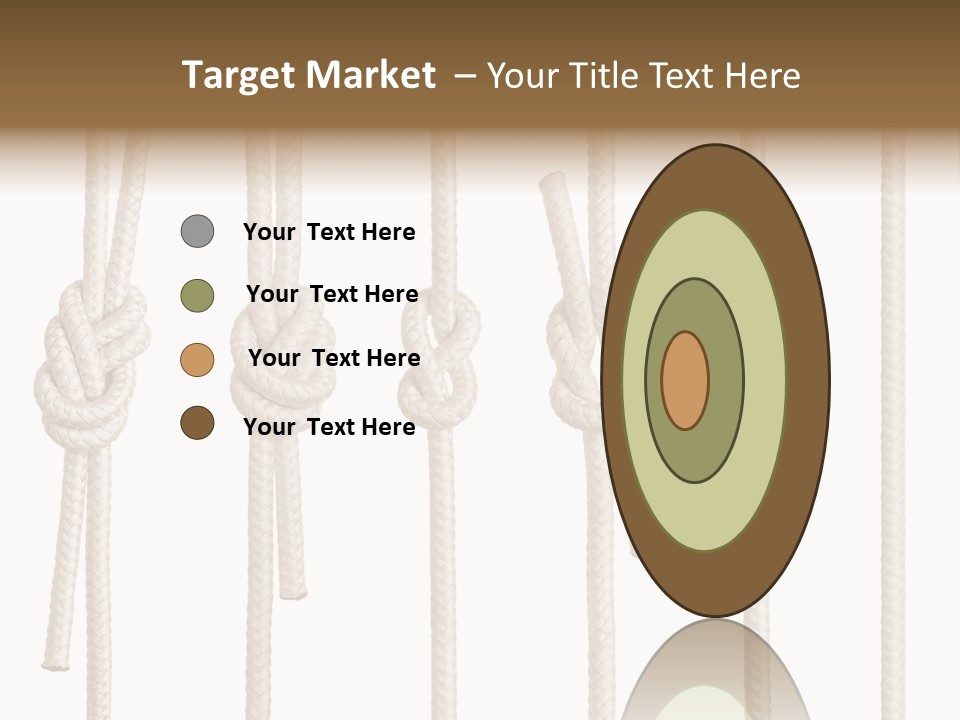 Thread String Together PowerPoint Template