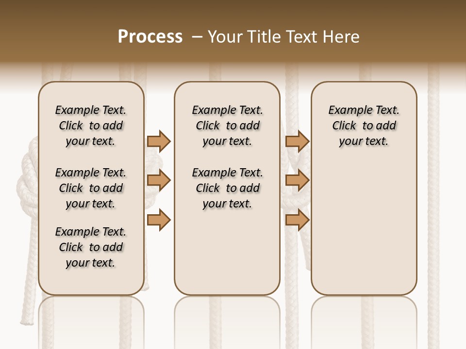 Thread String Together PowerPoint Template