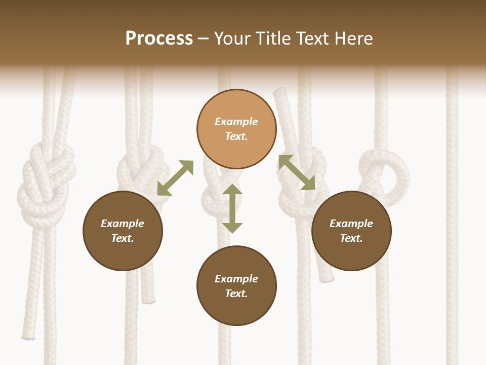 Thread String Together PowerPoint Template