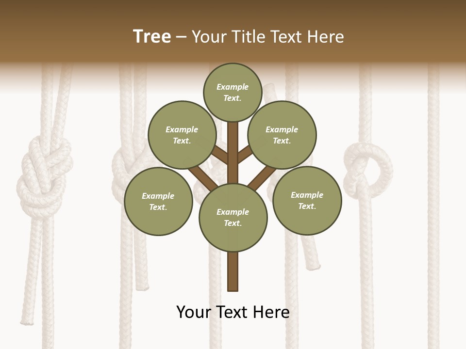Thread String Together PowerPoint Template