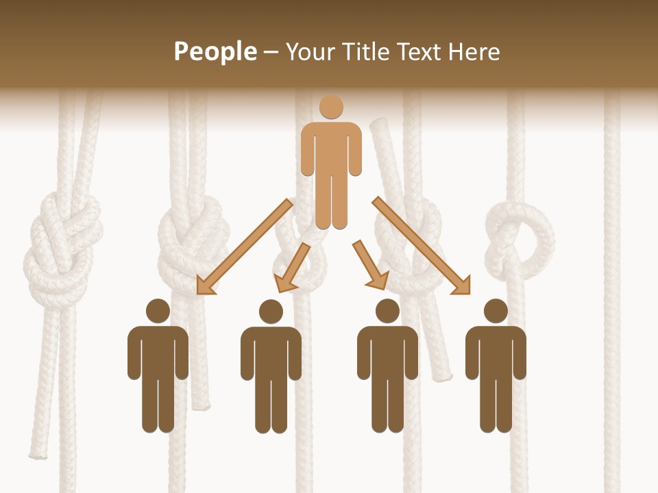 Thread String Together PowerPoint Template