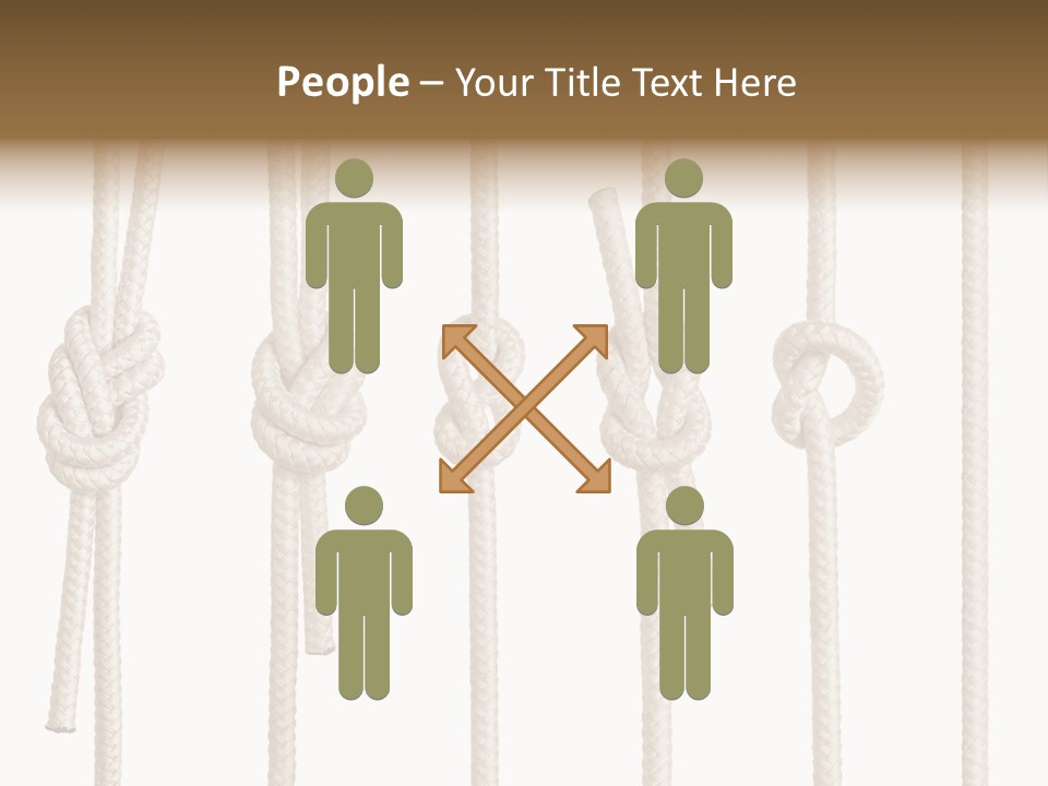 Thread String Together PowerPoint Template