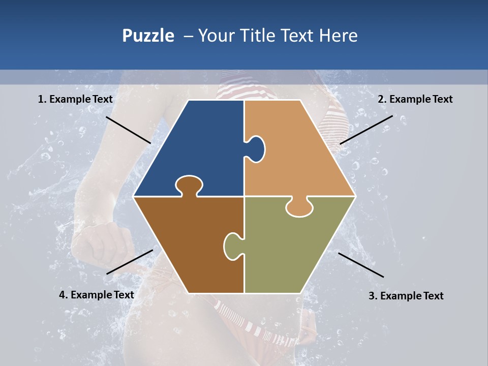 Washing Light White PowerPoint Template