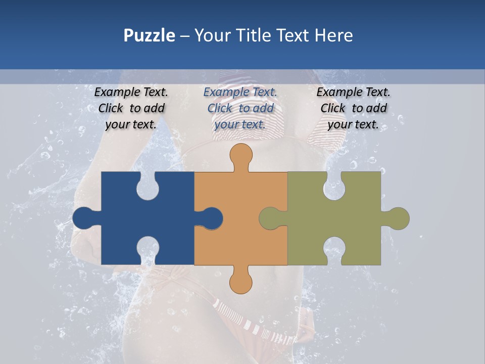 Washing Light White PowerPoint Template