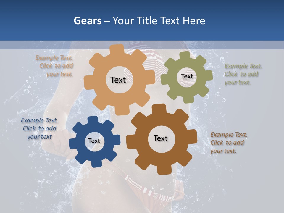 Washing Light White PowerPoint Template