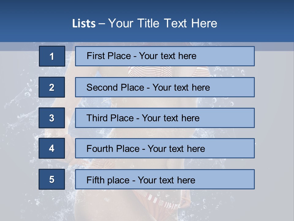 Washing Light White PowerPoint Template