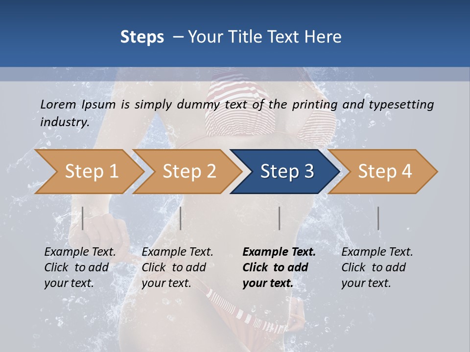 Washing Light White PowerPoint Template