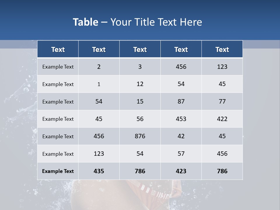 Washing Light White PowerPoint Template