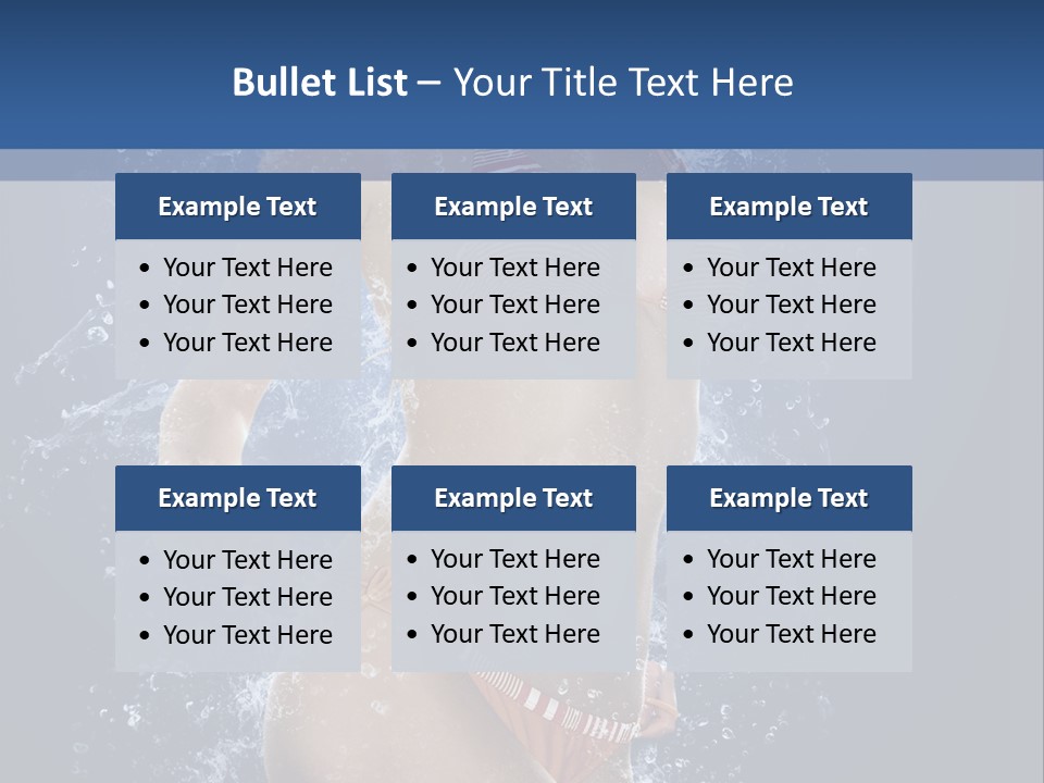 Washing Light White PowerPoint Template