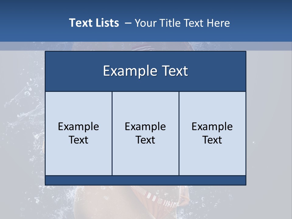Washing Light White PowerPoint Template