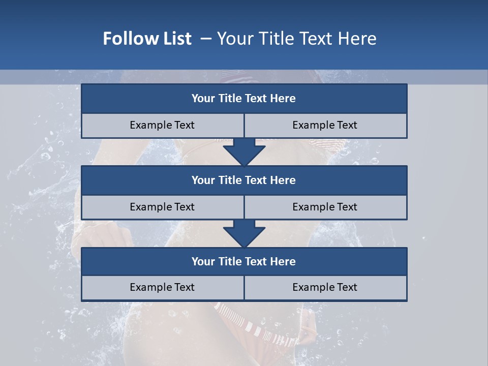Washing Light White PowerPoint Template