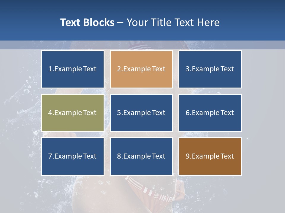 Washing Light White PowerPoint Template