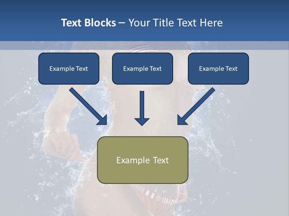 Washing Light White PowerPoint Template